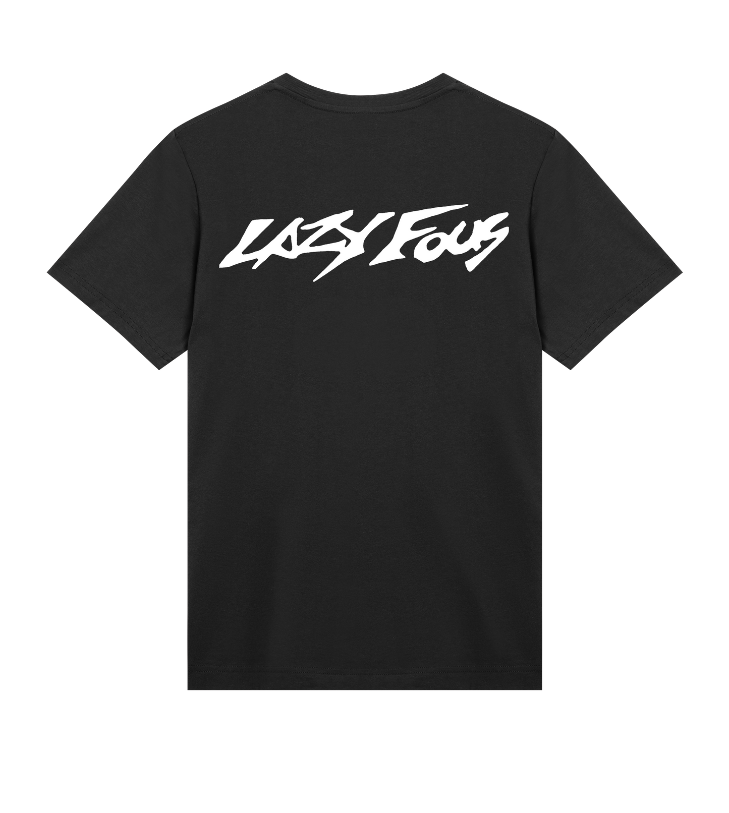 Lazy Fous Black Tee